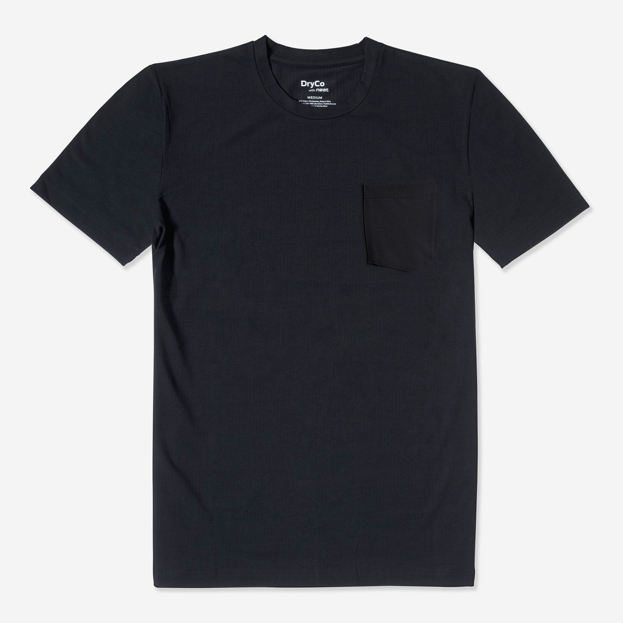 Pocket Black_Tee_With Background